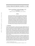 Learning Combinatorial Optimization Algorithms over Graphs