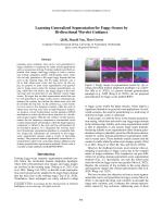 Learning Generalized Segmentation for Foggy-Scenes by Bi-directional Wavelet Guidance