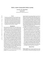 TabNet: Attentive Interpretable Tabular Learning