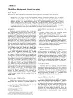 jModelTest: Phylogenetic Model Averaging