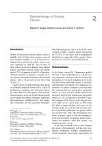 Epidemiology of Gastric Cancer