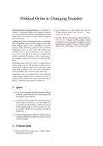 Political Order in Changing Societies