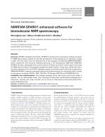 NMRFAM-SPARKY: enhanced software for biomolecular NMR spectroscopy