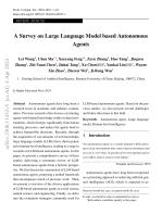 A Survey on Large Language Model based Autonomous Agents