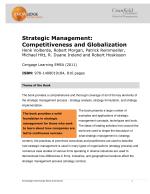 Strategic Management: Competitiveness and Globalization