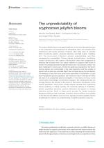 The unpredictability of scyphozoan jellyfish blooms