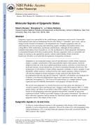 Molecular Signals of Epigenetic States