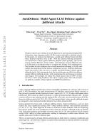 AutoDefense: Multi-Agent LLM Defense against Jailbreak Attacks