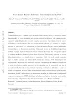 Relief-Based Feature Selection: Introduction and Review