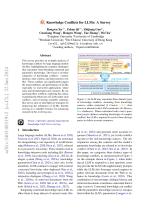Knowledge Conflicts for LLMs: A Survey