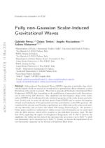 Fully non-Gaussian Scalar-Induced Gravitational Waves