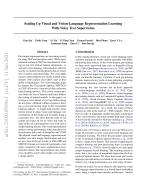 Scaling Up Visual and Vision-Language Representation Learning With Noisy Text Supervision