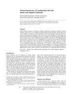 Natural Interferon α/β-producing Cells Link Innate and Adaptive Immunity