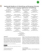 Multimodal Healthcare AI: Identifying and Designing Clinically Relevant Vision-Language Applications for Radiology