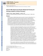 Nascent RNA Sequencing Reveals Widespread Pausing and Divergent Initiation at Human Promoters