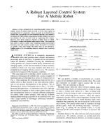 A Robust Layered Control System For A Mobile Robot