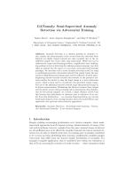 GANomaly: Semi-Supervised Anomaly Detection via Adversarial Training