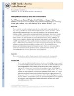 Heavy Metals Toxicity and the Environment