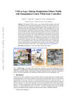 UMI on Legs: Making Manipulation Policies Mobile with Manipulation-Centric Whole-body Controllers