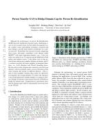 Person Transfer GAN to Bridge Domain Gap for Person Re-Identification