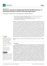 Machine Learning for Multimodal Mental Health Detection: A Systematic Review of Passive Sensing Approaches