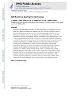 Cell Membrane Coating Nanotechnology