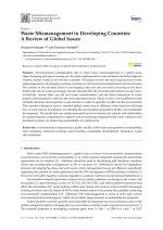 Waste Mismanagement in Developing Countries: A Review of Global Issues