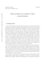 VERTEX ALGEBRAS AND ALGEBRAIC CURVES