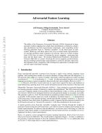 Adversarial Feature Learning