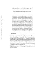 Safety Verification of Deep Neural Networks