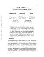 Simple and Effective Masked Diffusion Language Models