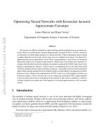 Optimizing Neural Networks with Kronecker-factored Approximate Curvature