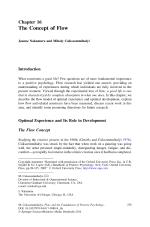 The Concept of Flow