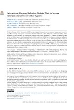 Interaction-Shaping Robotics: Robots That Influence Interactions between Other Agents