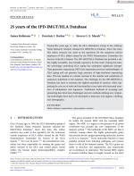 25 years of the IPD-IMGT/HLA Database