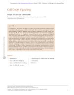 Cell Death Signaling