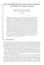 FlowMap: High-Quality Camera Poses, Intrinsics, and Depth via Gradient Descent