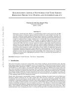 Kolmogorov-Arnold Networks for Time Series: Bridging Predictive Power and Interpretability