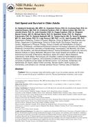 Gait Speed and Survival in Older Adults