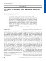 PEG Hydrogels for the Controlled Release of Biomolecules in Regenerative Medicine