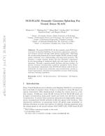 SGS-SLAM: Semantic Gaussian Splatting For Neural Dense SLAM