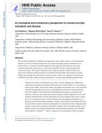 An ecological and evolutionary perspective on human-microbe mutualism and disease