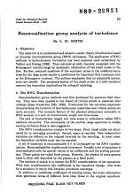 Renormalization group analysis of turbulence