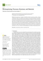 Electrospinning: Processes, Structures, and Materials