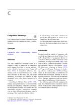 Competitive Advantage