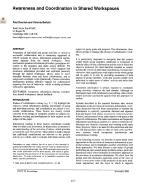 Awareness and Coordination in Shared Workspaces