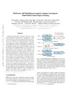 SDSTrack: Self-Distillation Symmetric Adapter Learning for Multi-Modal Visual Object Tracking