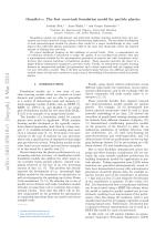 OmniJet-α: The first cross-task foundation model for particle physics