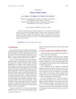 Kinetics of Phase Change