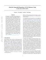 Break the Sequential Dependency of LLM Inference Using LOOKAHEAD DECODING